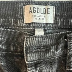 Agolde Parker vintage cut off jeans